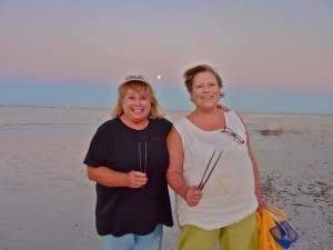 Sanibel Sisters Linda and Judith Sanibel Sister Judith