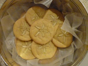 Sand dollar cookies
