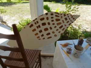 Painting a Junonia