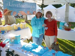 Pam Rambo with sheller Val Pam Rambo with sheller Val