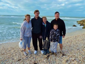 Shelling family on Captiva