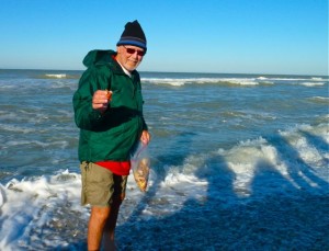 Shelling for horse conchs