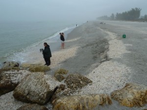 Blind Pass beach Captiva Jan3