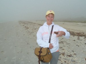 Bonnie with skate egg case