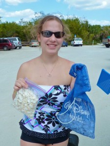 Bride to be Michelle's shells