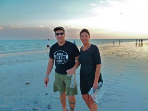 Robert and Eileen Sanibel shellers