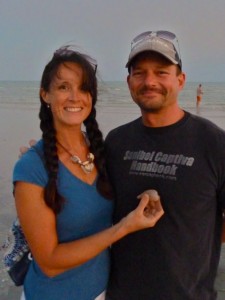 Sanibel locals Sarah and JB