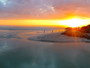 Sunset over Captiva jetty