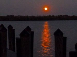 Super Moon over Buck Key