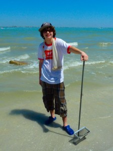 guy collecting seashells guy collecting seashells