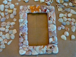 seashell frame by mermaid ella seashell frame by mermaid ella