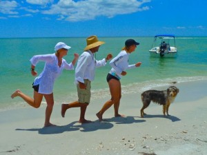 phooning on Cayo Costa