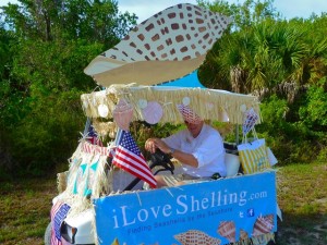 Sanibel parade float