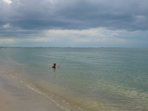 Sanibel shelling fishing