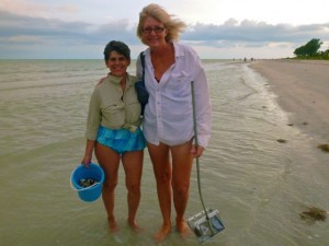 Lil Shawty Kaybe shelling on Sanibel