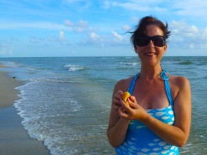 Lynda Sanibel beach Lynda Sanibel beach