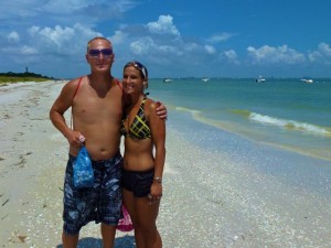 William and Melissa Sanibel beach William and Melissa Sanibel beach