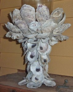 Oyster candle stick Oyster candle stick