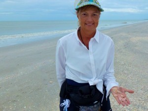 Joanne with cabrits murex