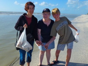 tonya, beth, max sanibel seashells tonya, beth, max sanibel seashells