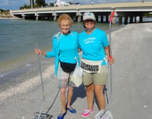 Sandi Ginger Sanibel shelling tools