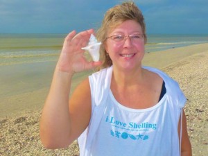 Tammy juvenile queen conch Sanibel Florida Tammy juvenile queen conch Sanibel Florida