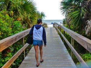 Miyuki on sanibel boardwalk beach access