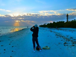 Miyuki taking photograph sanibel