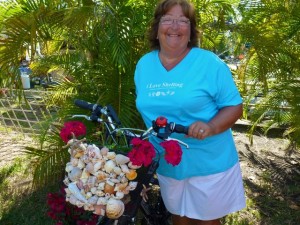 Martine seashell bicycle bike