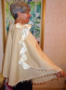 Mary Buck seashell cloak