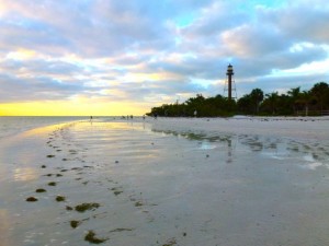 cloudy morning sanibel lighthouse cloudy morning sanibel lighthouse