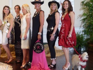 seashell fashion show models