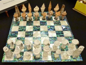 seashell chess set