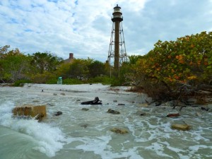 rocks sanibel light house rocks sanibel light house