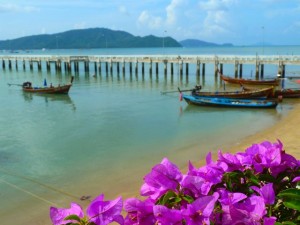 coral island dock thailand
