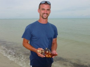 Chris conch shell sanibel