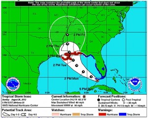 Tropical Storm isaac 7 Tropical Storm isaac 7