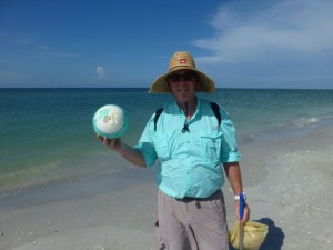 clark with aqua bouy clark with aqua bouy