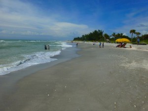Blind Pass beach shellless