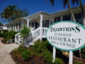 Sanibel Restaurant on the beach Traditions