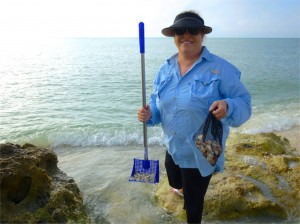 maureen collecting seashells maureen collecting seashells