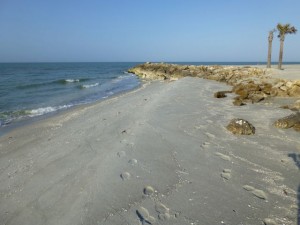 blind pass inside sand