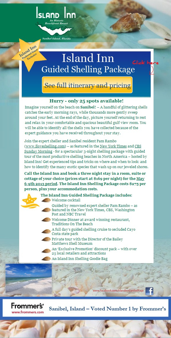 iloveshelling hotel package
