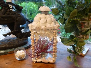 decorate seashell lantern decorate seashell lantern