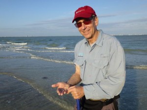 ken collects shells sanibel