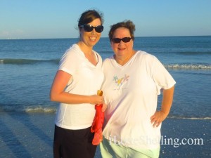Julie Pat St Louis shelling sanibel Julie Pat St Louis shelling sanibel