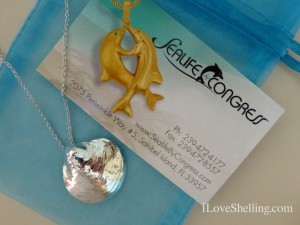 Sealife By Congress jingle necklace Sealife By Congress jingle necklace
