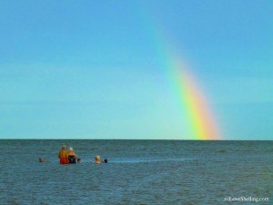 rainbow over sanibel water shellers rainbow over sanibel water shellers