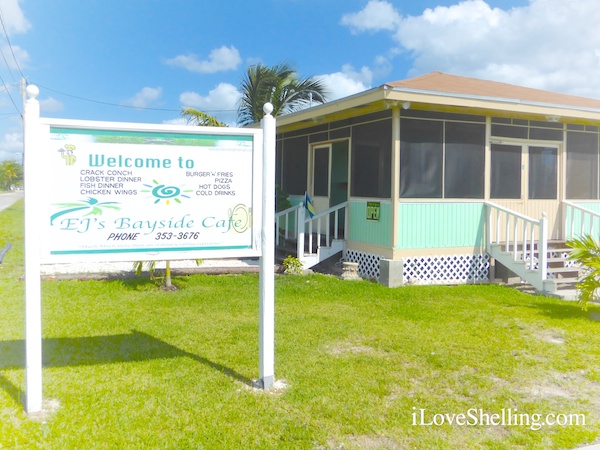 EJs bayside cafe grand bahama island