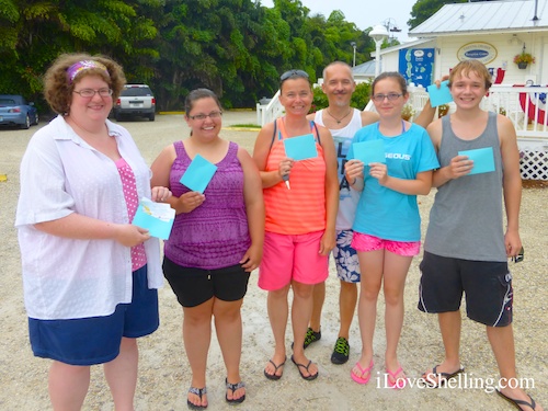 Dena, Stephanie, Mary, Gary, Lauren, Cameron get $25 for Sealife By Congress
